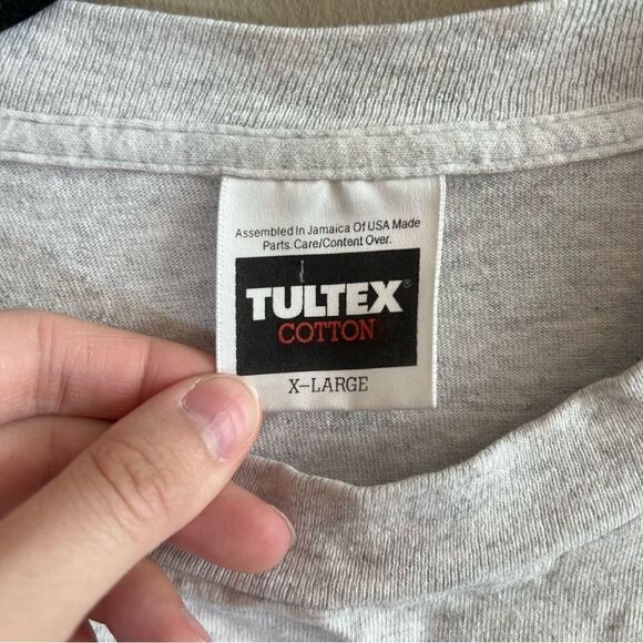 ✨ Vintage Tultex Gray Betty Boop Single Stitch Shirt XL Made in USA 90s - Picture 8 of 13